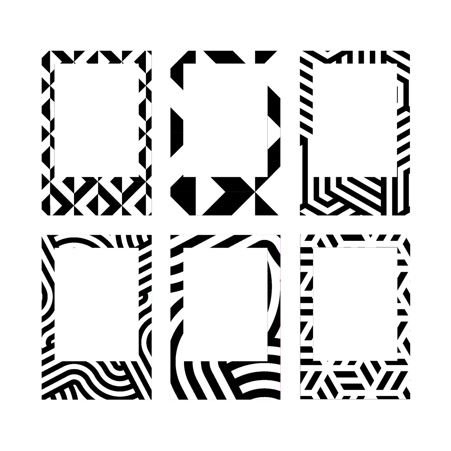Mustard Monochrome magnetram svartvit