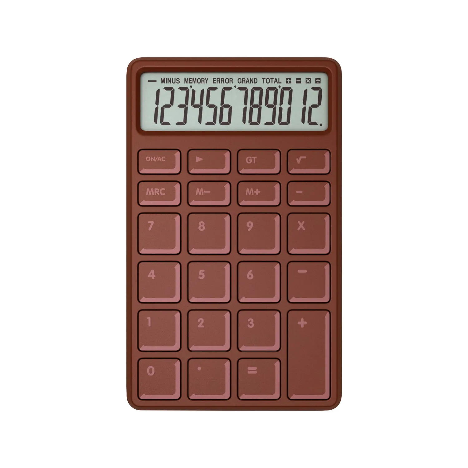 Mustard Choculator miniräknare chokladkaka