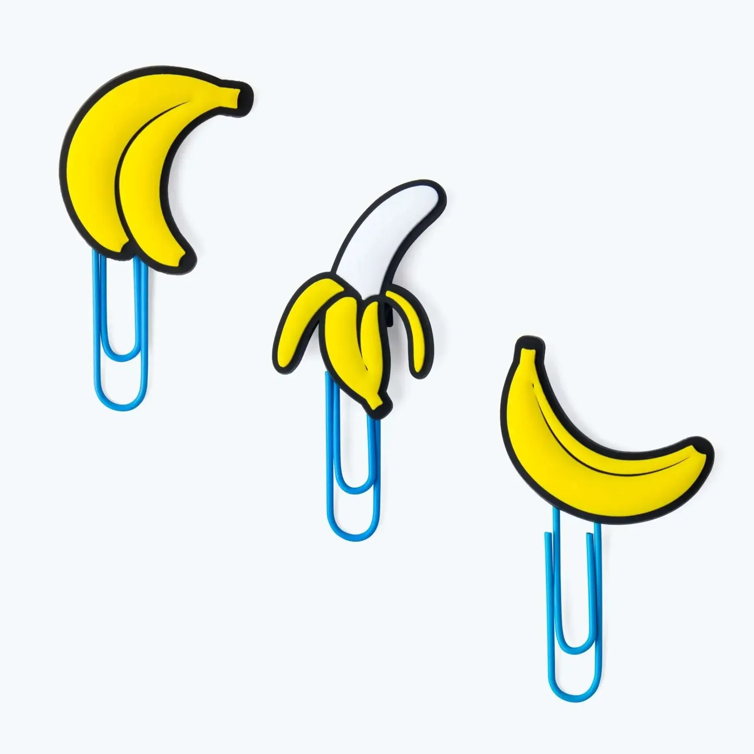 Mustard Banana Picture Hanger fotoklämma 6-pack