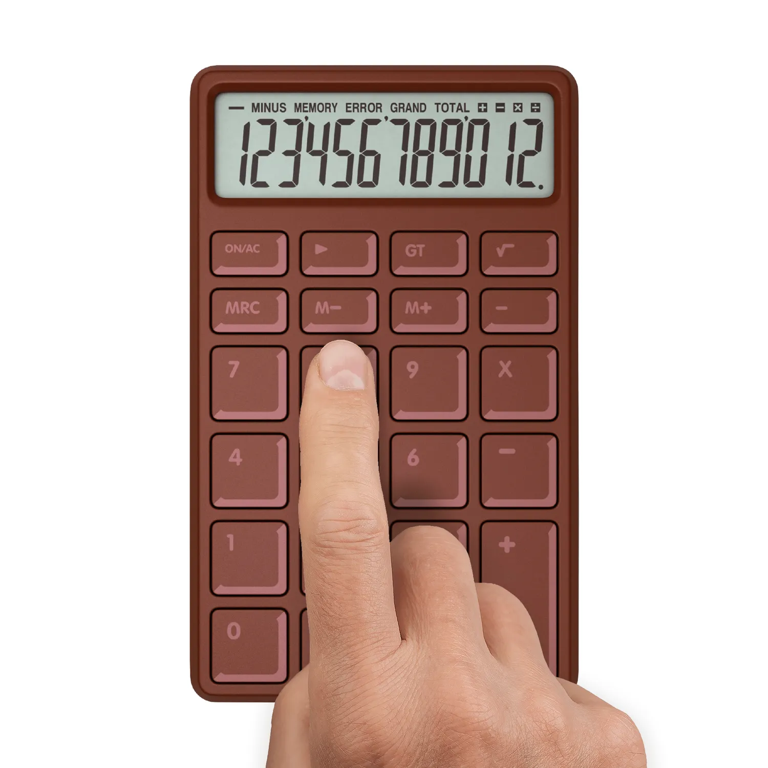 Mustard Choculator miniräknare chokladkaka