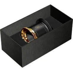 El Casco M-657 gemhållare svart lack guld