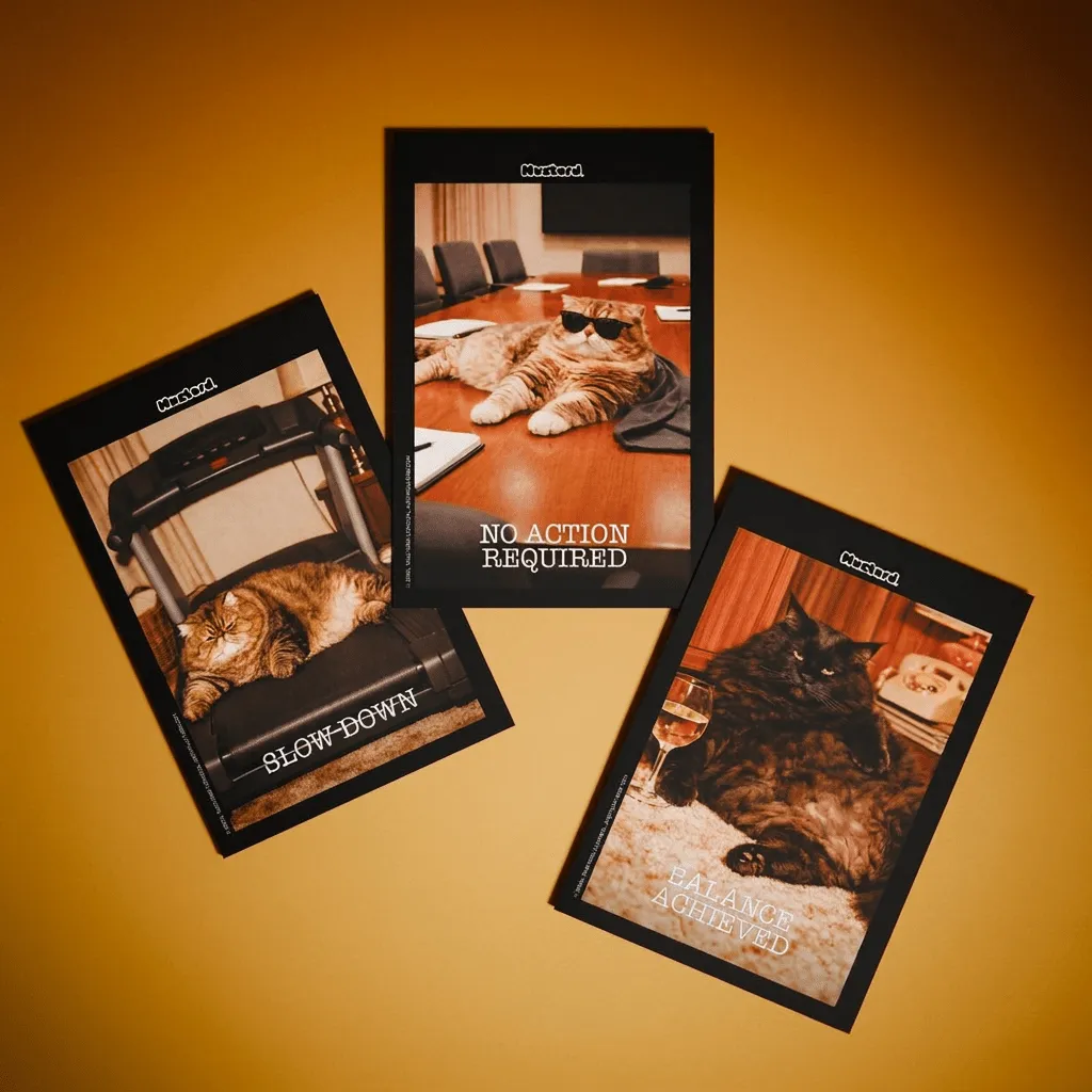 Mustard Be More Cat flipbook 52 sidor katt