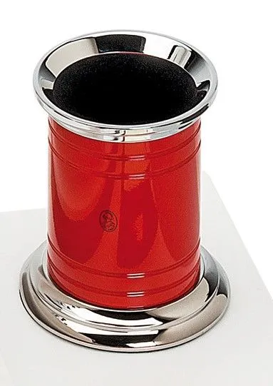 El Casco M-654 pennkopp röd krom
