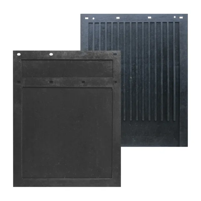 Deflecto Molded Rubber Mud Flaps stänkskydd 1/2 tum