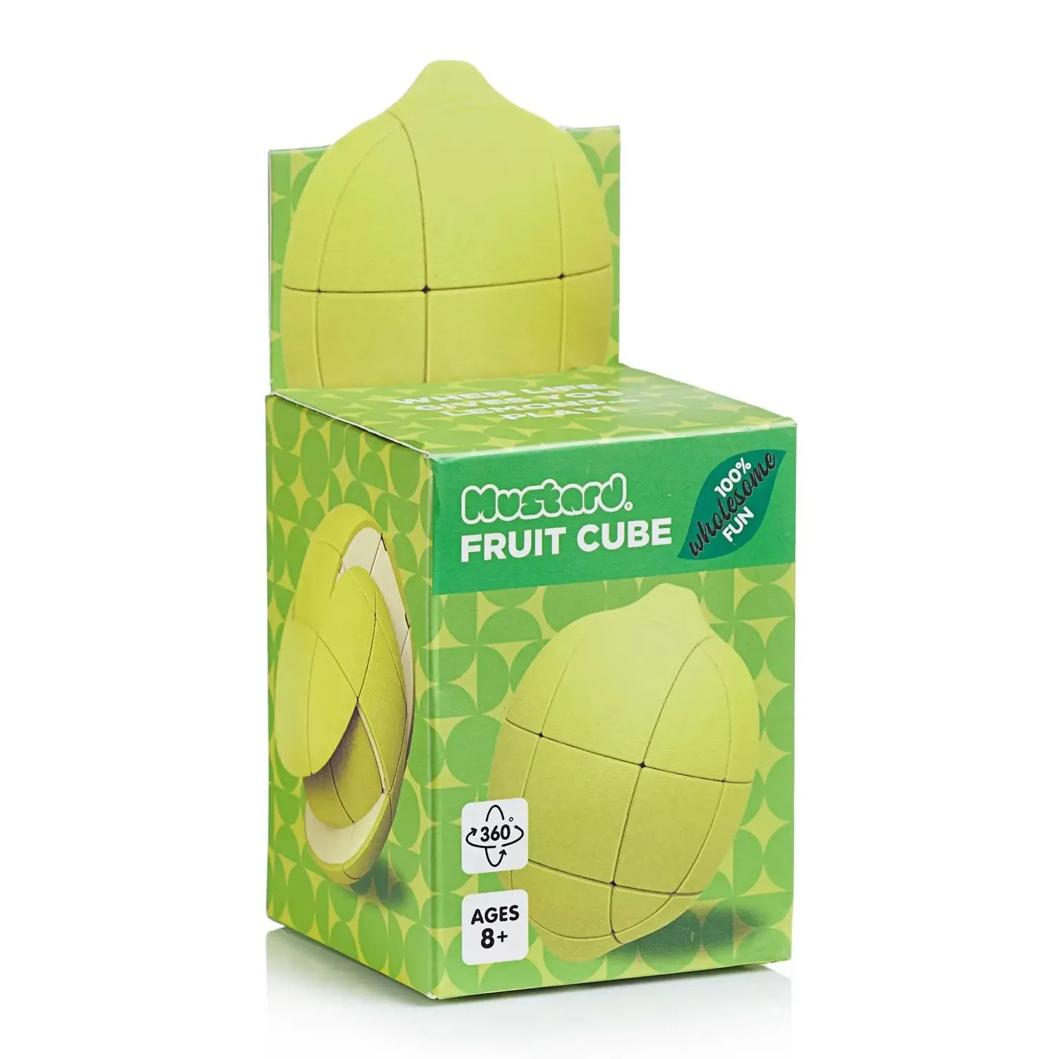 Mustard Fruit Cube kubpussel citron