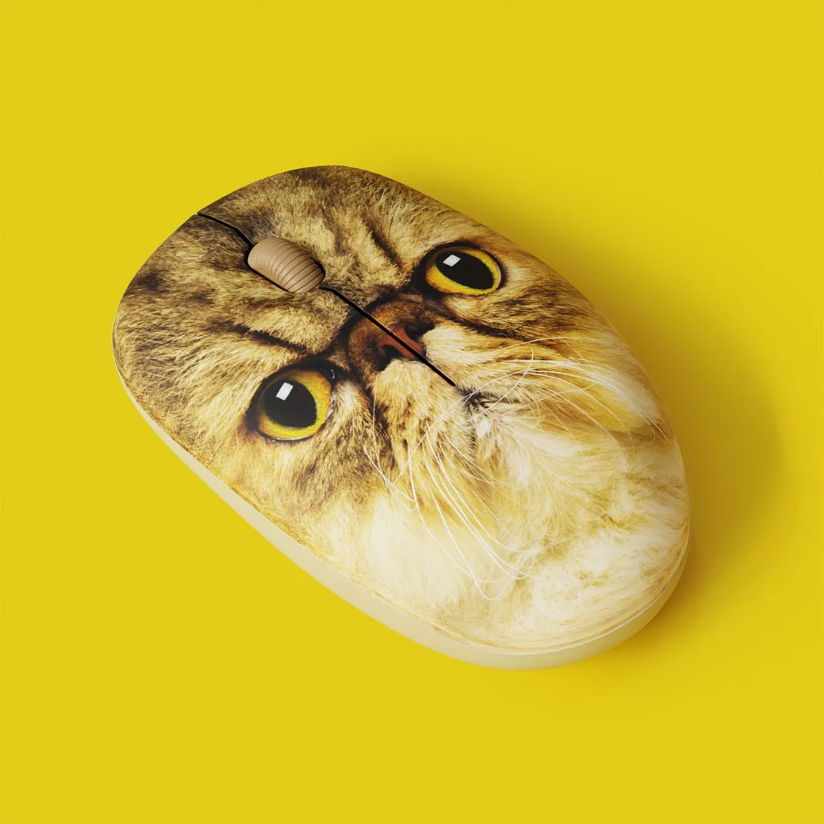 Mustard Mr Whiskers datormus katt