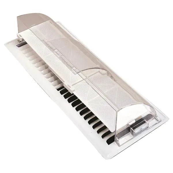 Deflecto Adjustable Floor Air Deflector luftavledare med dammfilter