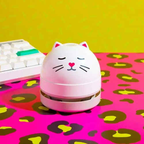 Mustard Cat Vac borddammsugare katt handhållen