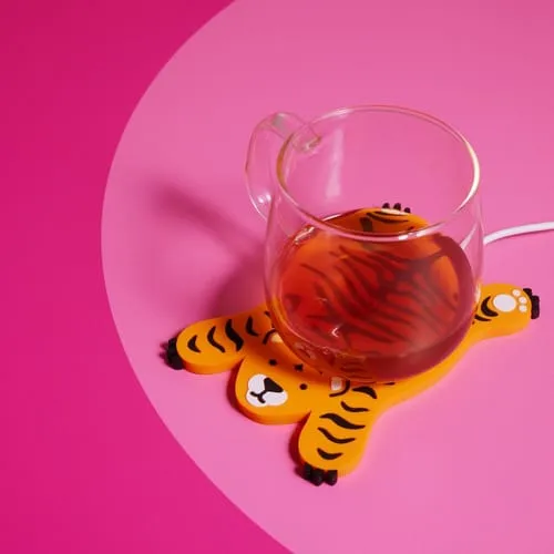 Mustard Sleepy Tiger muggvärmare USB