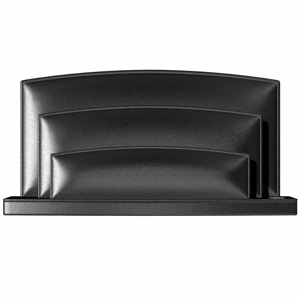 El Casco M-714 brevställ svart läder