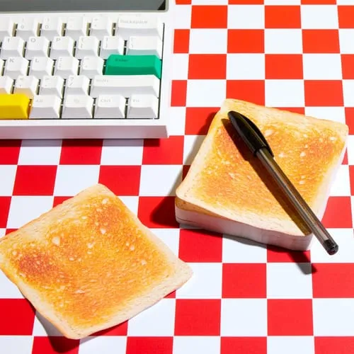 Mustard Toasty Notes klisterlappar rostmacka