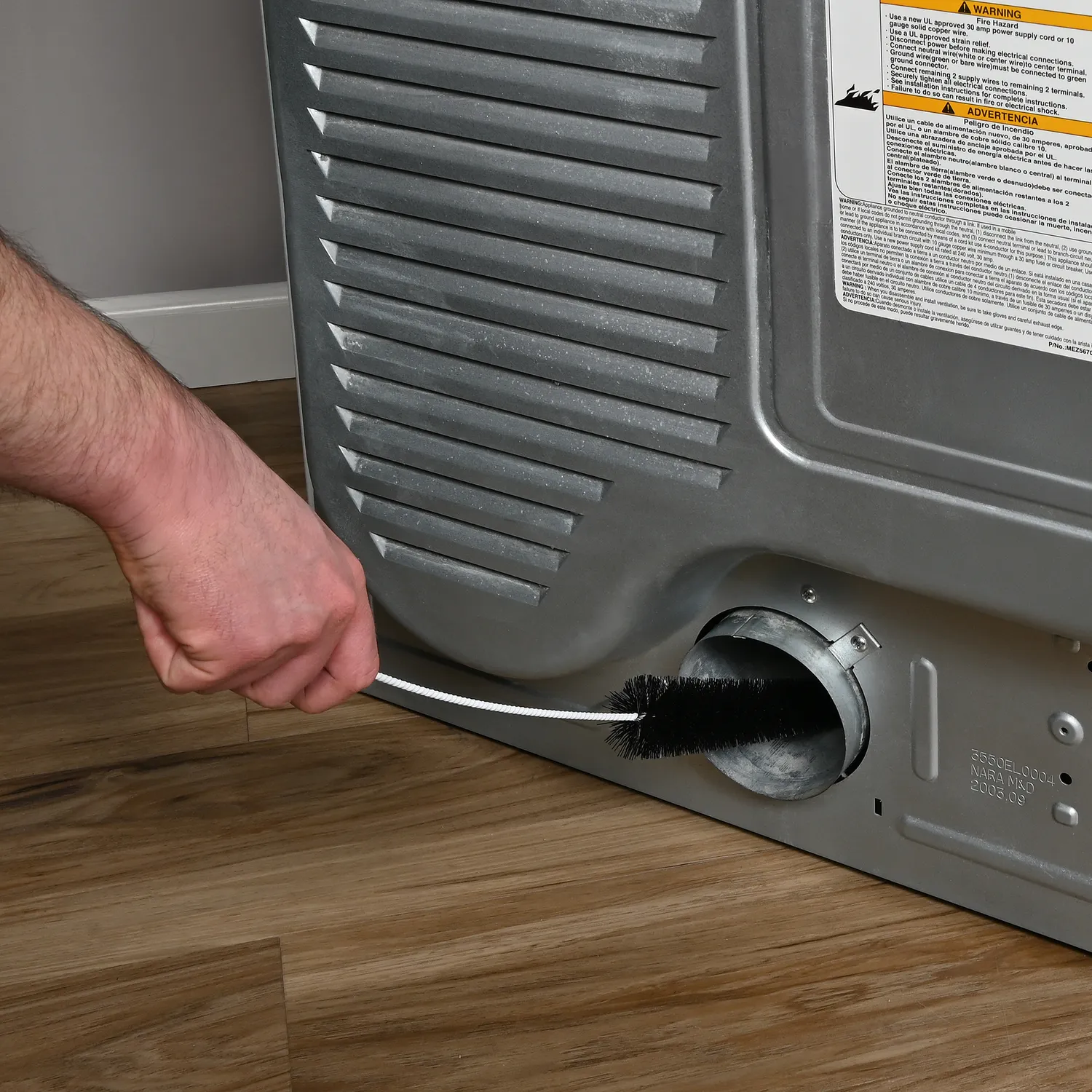 Deflecto Flexible Appliance rengöringsborste 51 cm nylon