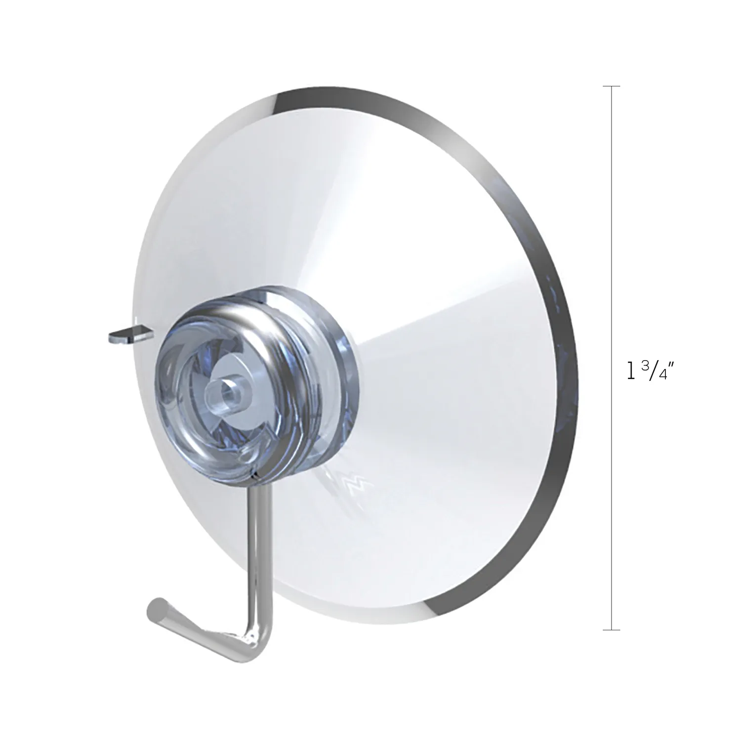 Deflecto Suction Cups sugkoppar krok 4,4 cm