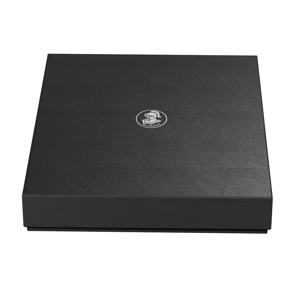 El Casco M-713 telefonregister svart läder