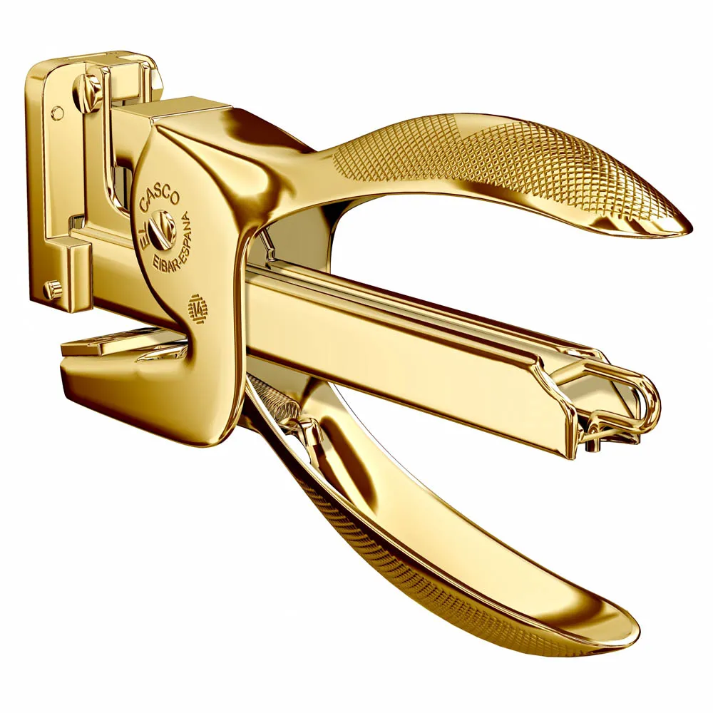 El Casco M-85 L tånghäftare 23 karat guld