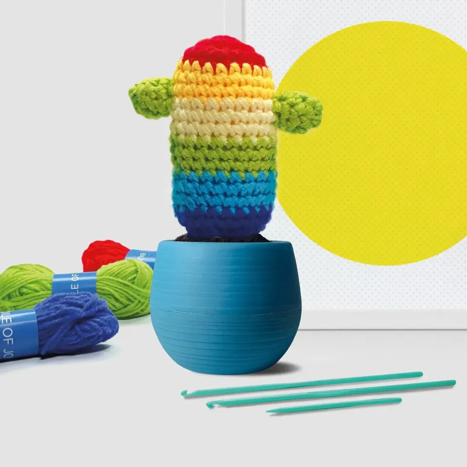 Mustard Fun Cactus Rainbow virkkit