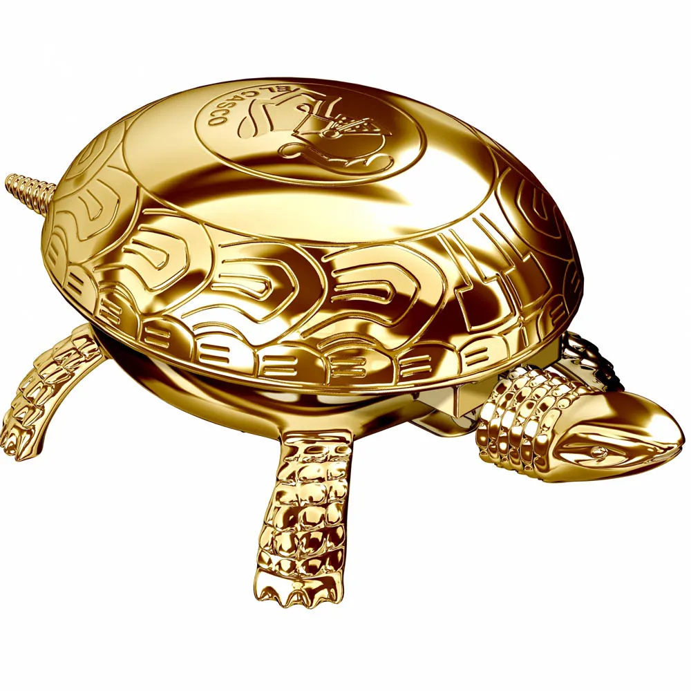 El Casco M-700 L brevpress sköldpadda guld