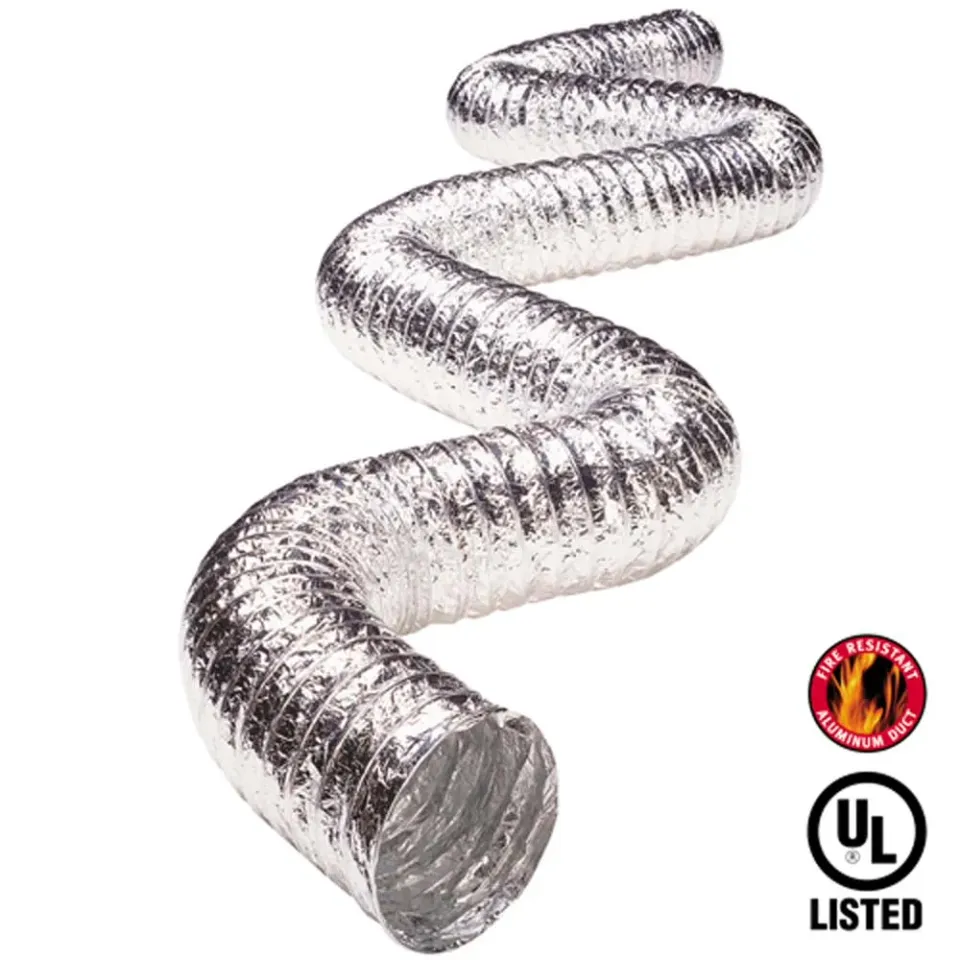 Deflecto Metallic 3-Ply Flexible Duct ventilationsslang metall