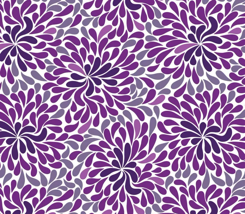 Deflecto FashionMat Purple Rain golvmatta lila