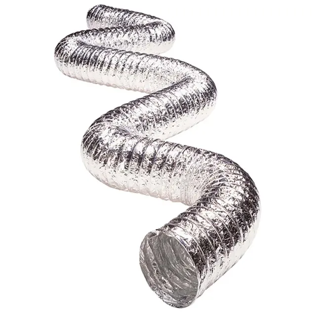 Deflecto ventilationsslang metall 3-lager flexibel