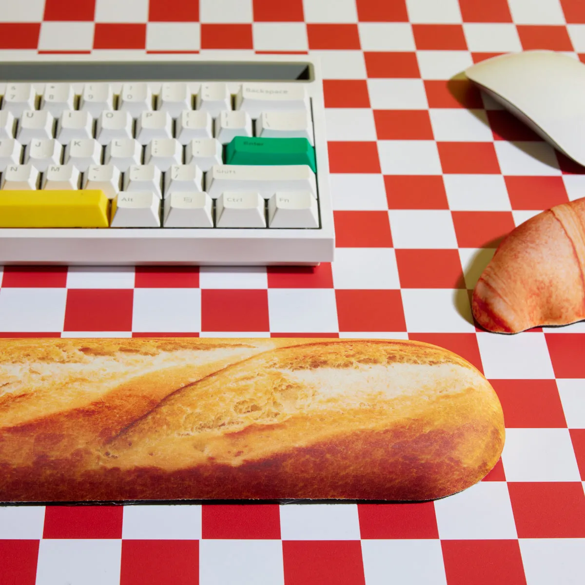 Mustard Baguette handledsstöd memoryfoam