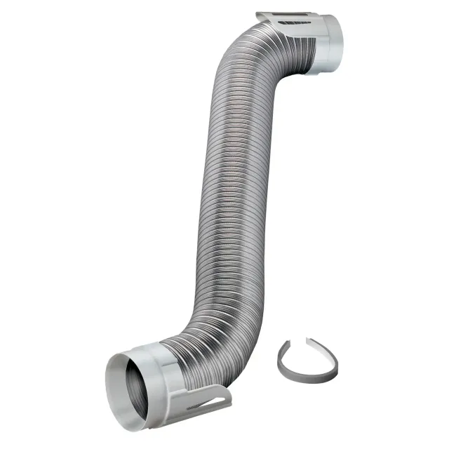 Deflecto torktumlarslang kit aluminium flexibel