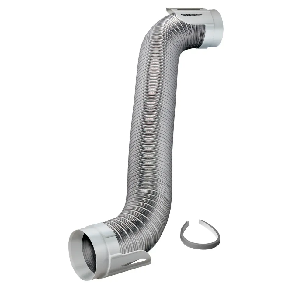 Deflecto torktumlarslang kit aluminium flexibel
