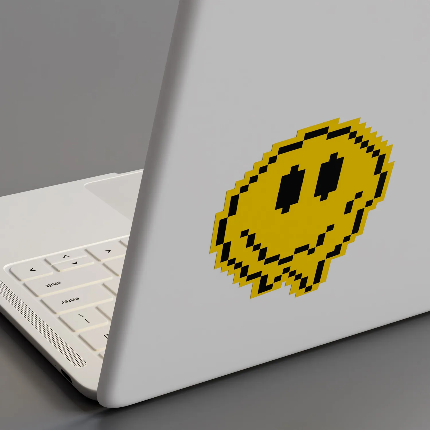 Mustard Happy Pixel Stick N Clean skärmputs självhäftande