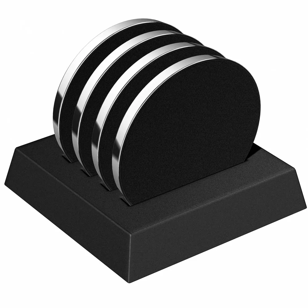 El Casco M-653 glasunderlägg krom