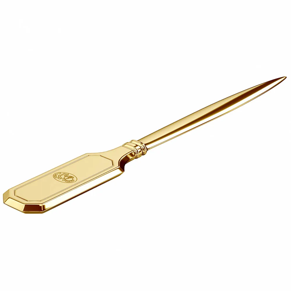 El Casco M-650 brevöppnare guld 23 kt