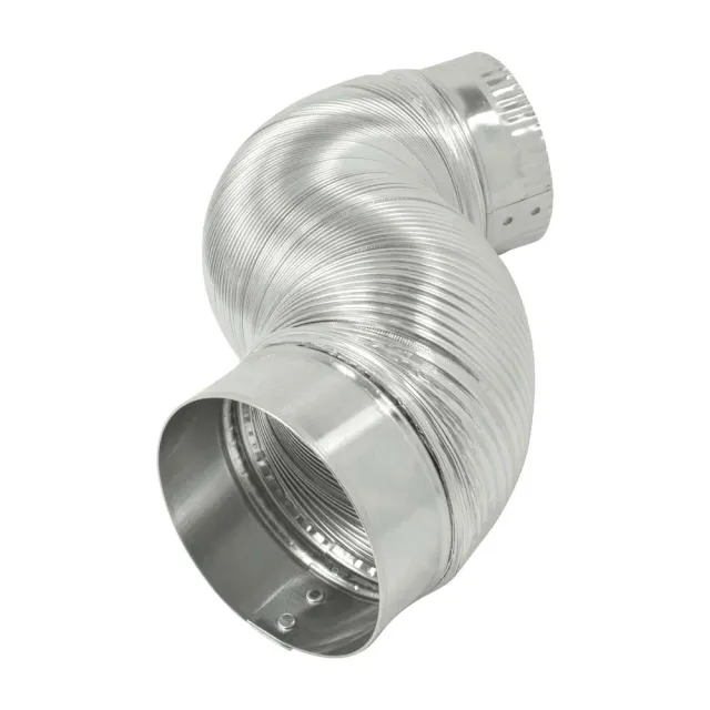 Deflecto Semi-Rigid ventilationsslang aluminium 61 cm