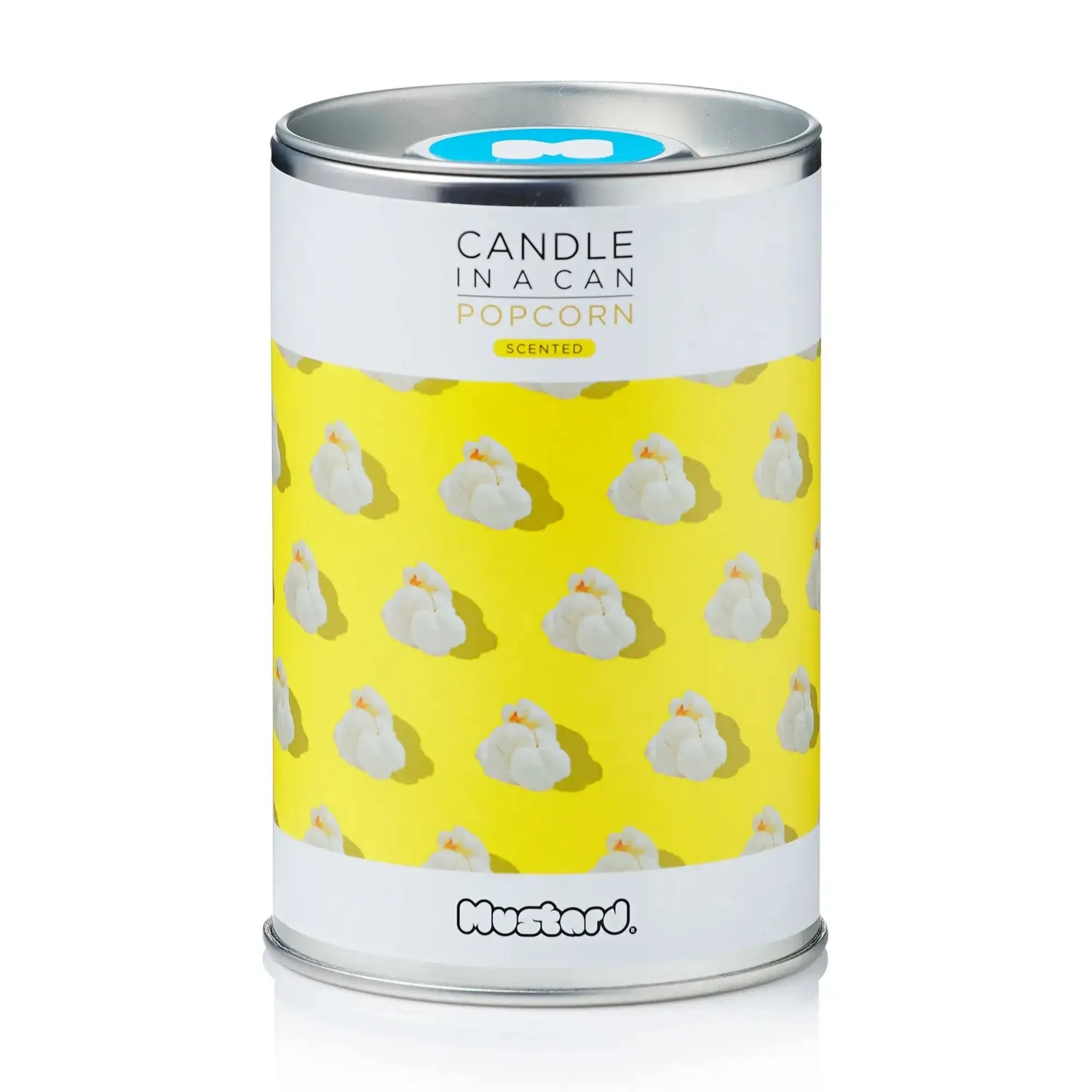 Mustard Candle In A Can Popcorn doftljus popcorndoft