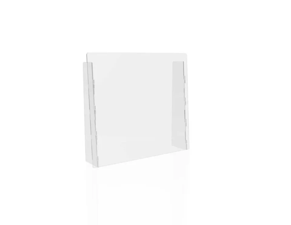 Deflecto skyddsskärm disk hel transparent