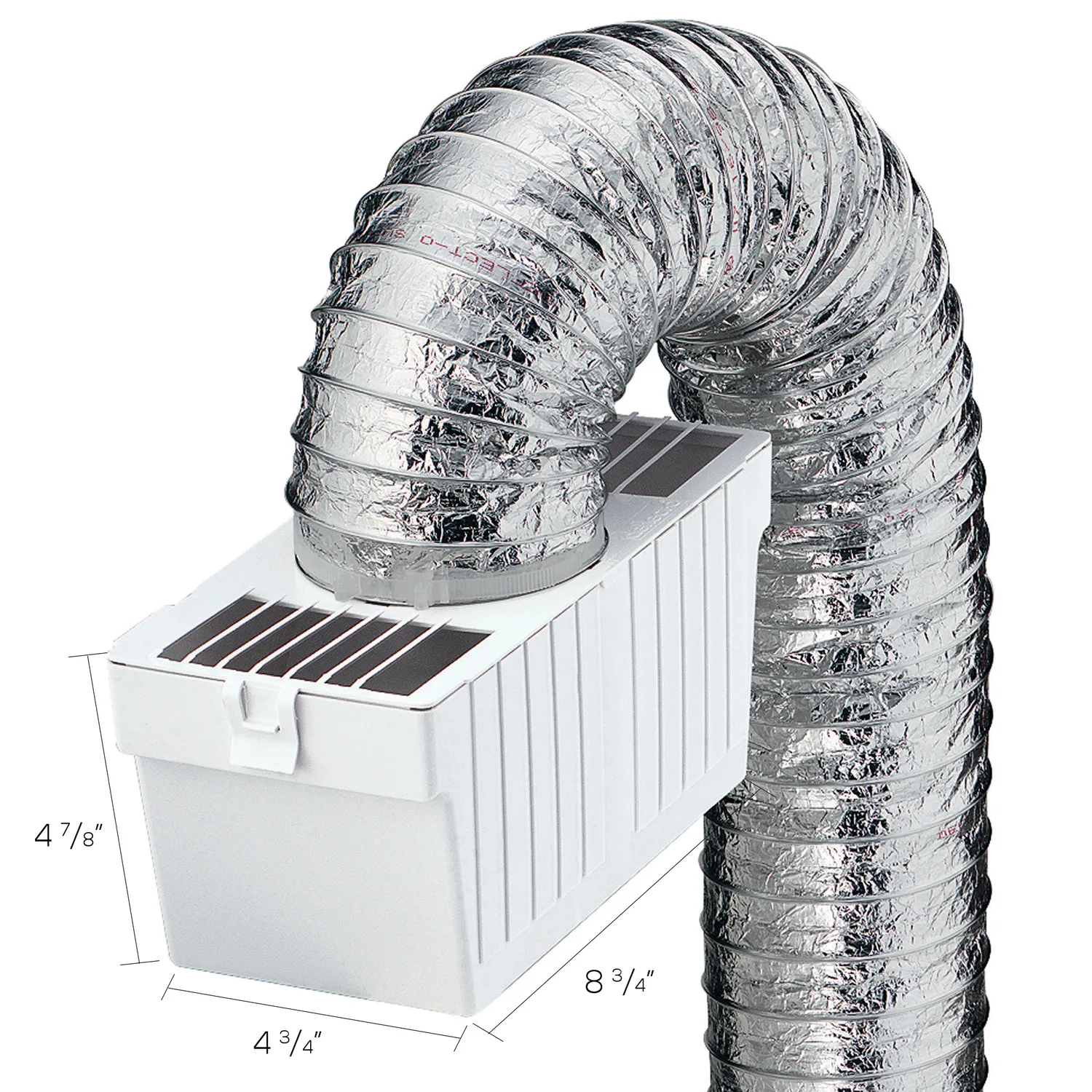 Deflecto Supurr-Flex Indoor Dryer Vent Lint Trap Kit torktumlarfilter inomhus