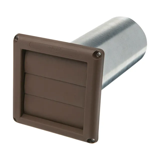 Deflecto Airtight ventilrör galvaniserat jalusihuv
