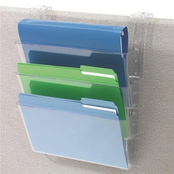 Deflecto Stackable DocuPocket väggficka 3-fack