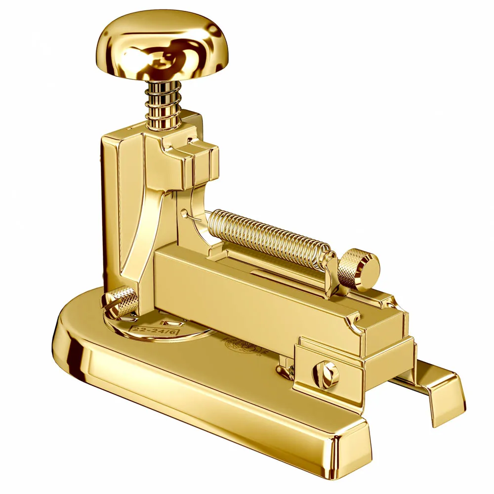 El Casco M-5 L häftapparat 23 karat guld