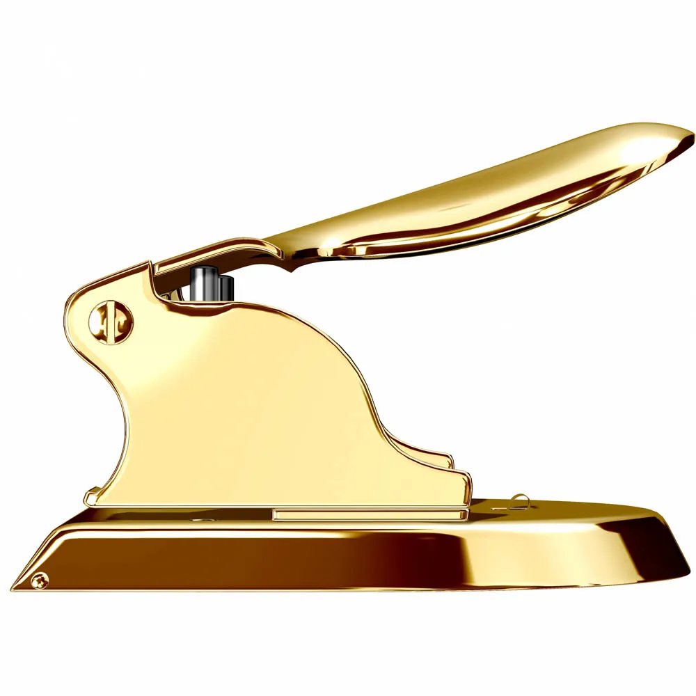El Casco M-200 hålslag guld 23 kt 2-hål
