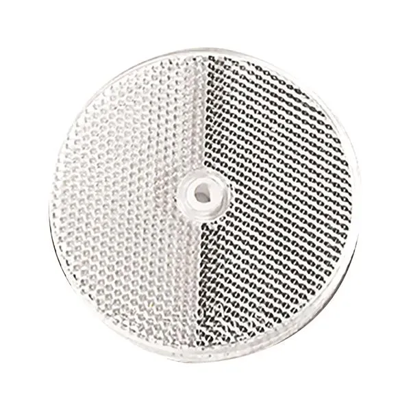 Deflecto reflex rund högintensiv med mitthål