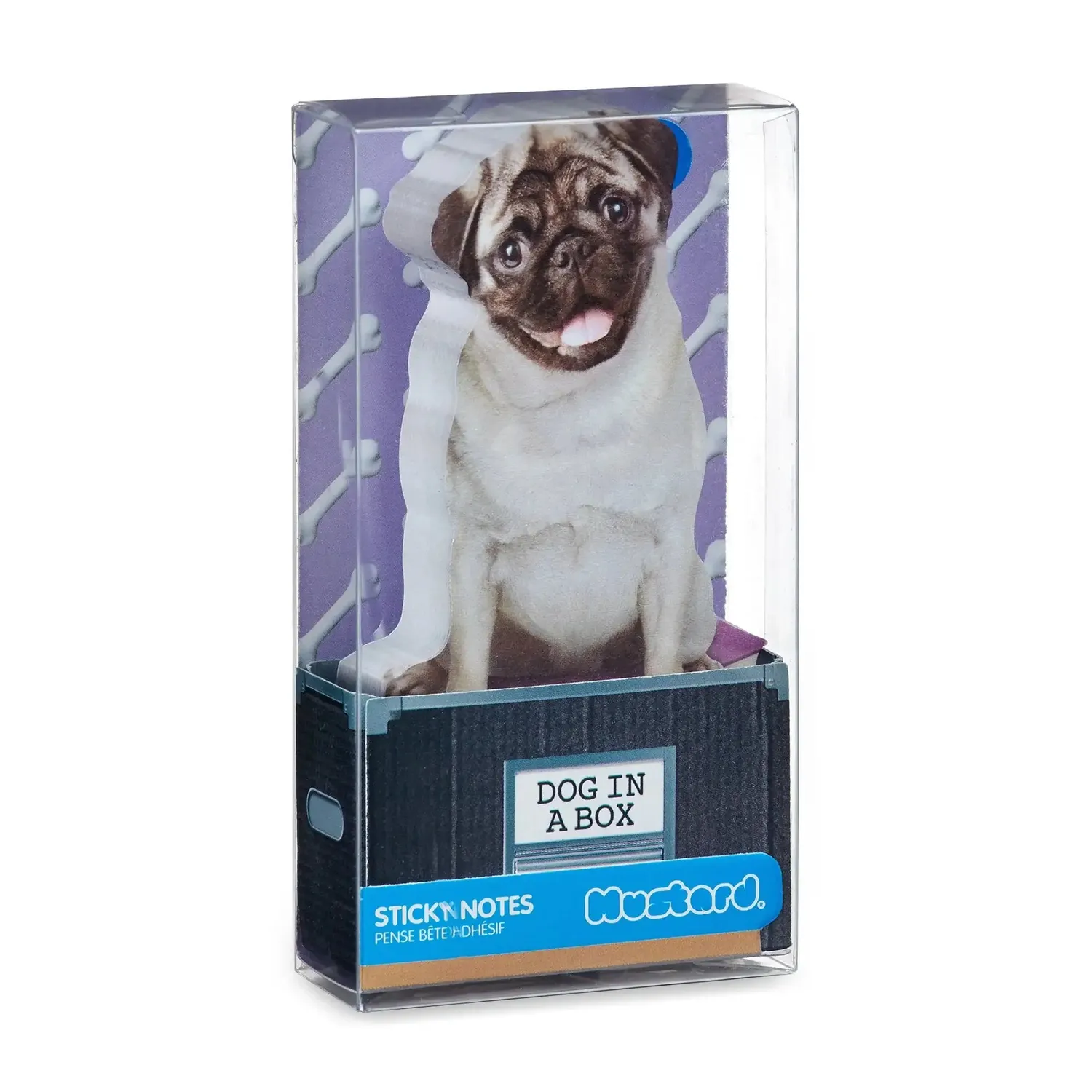 Mustard Dog In A Box klisterlappar hund