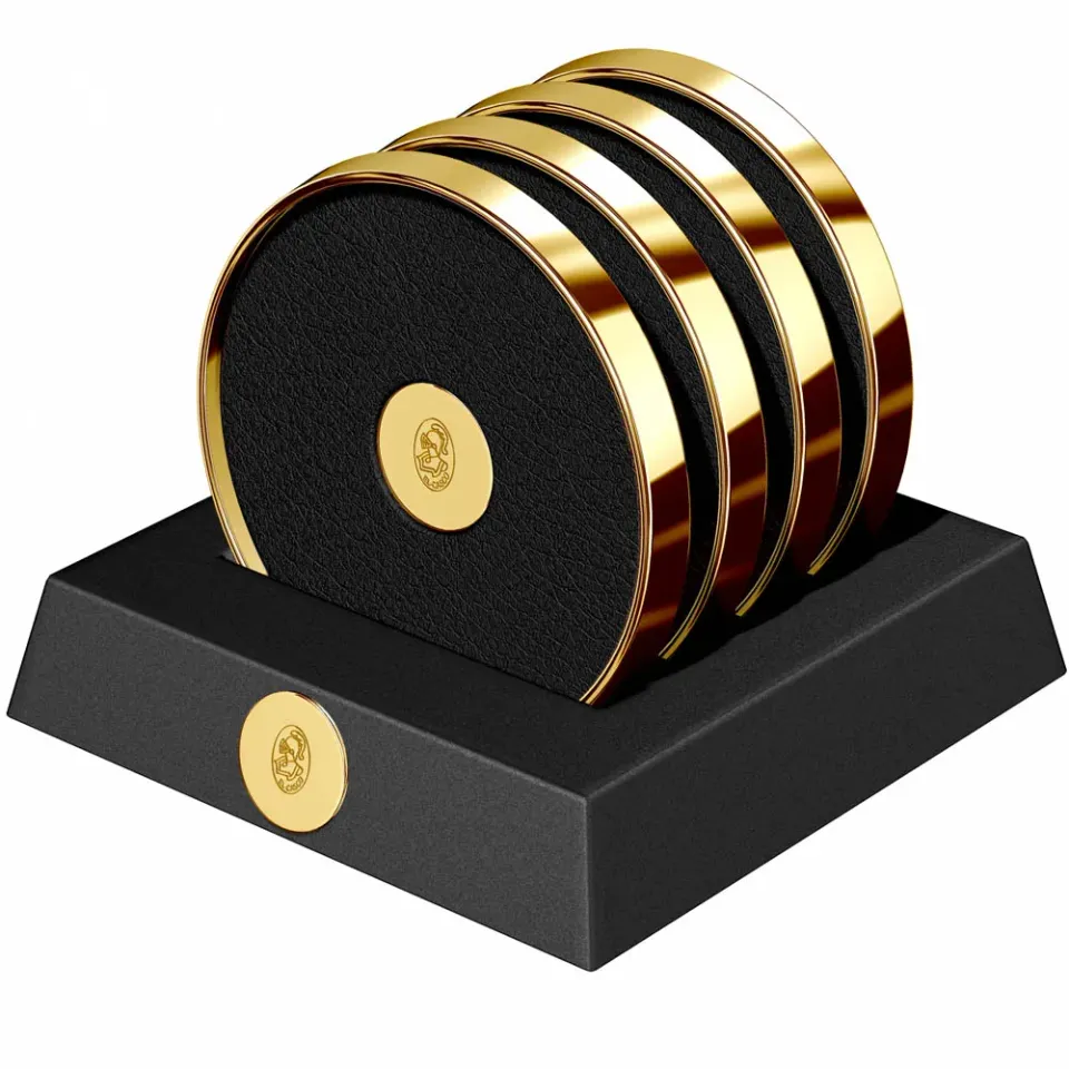 El Casco M-653 L glasunderlägg 23k guld