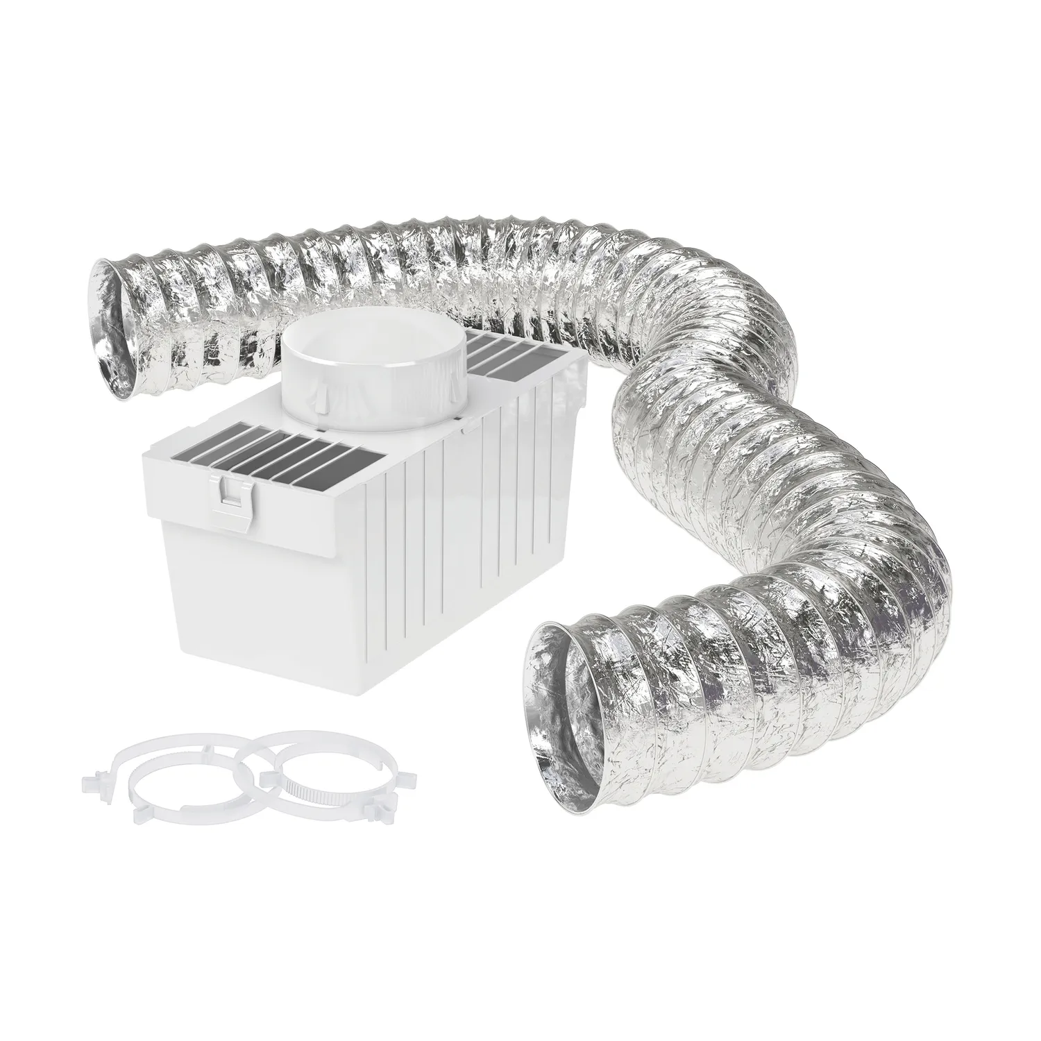 Deflecto Supurr-Flex Indoor Dryer Vent Lint Trap Kit torktumlarfilter inomhus