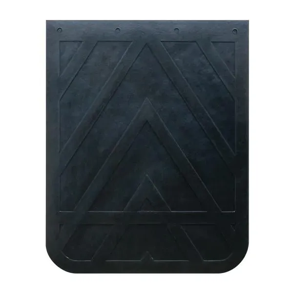 Deflecto Chevron 3/8 stänkflap gummi stålinlägg