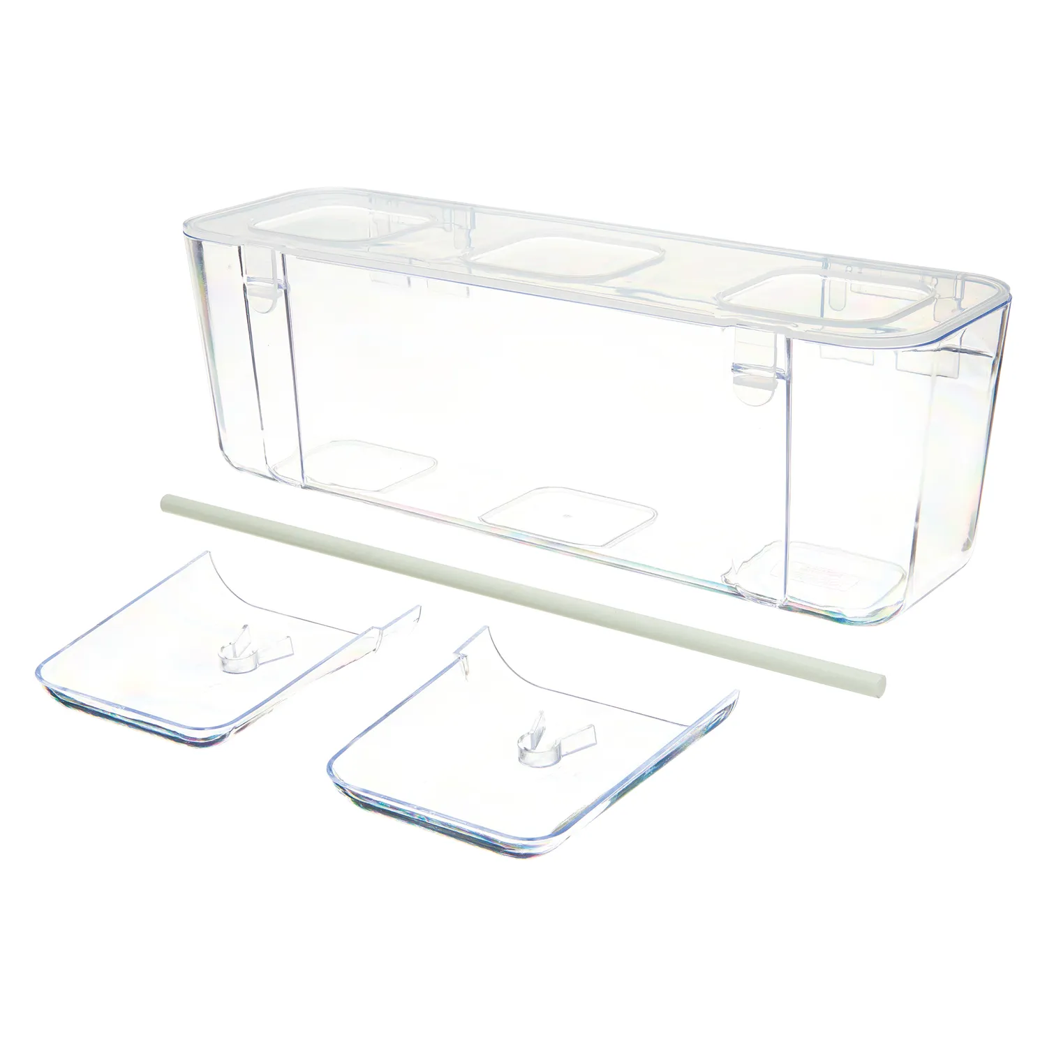 Deflecto banddispenser förvaringsbox transparent