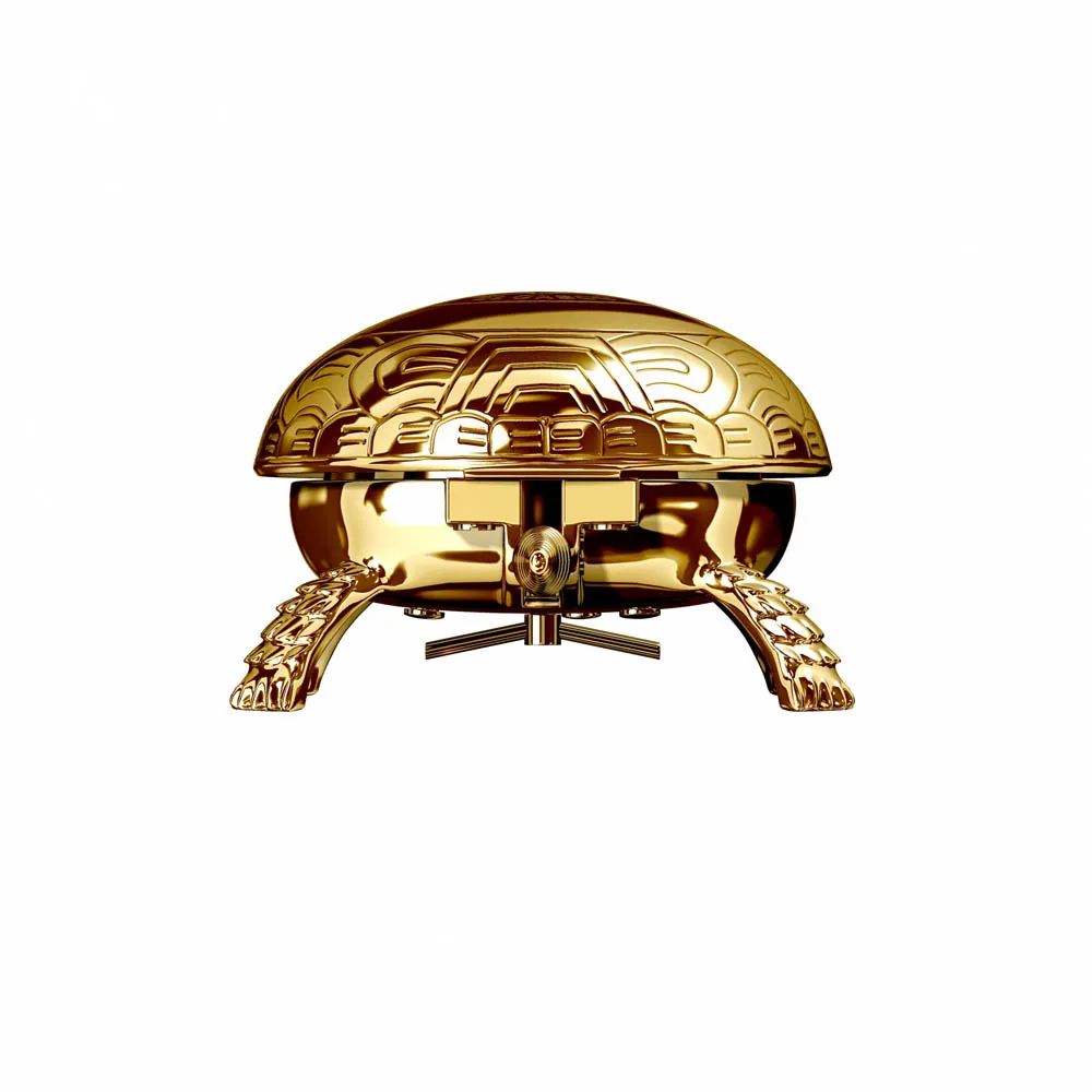 El Casco M-700 L brevpress sköldpadda guld