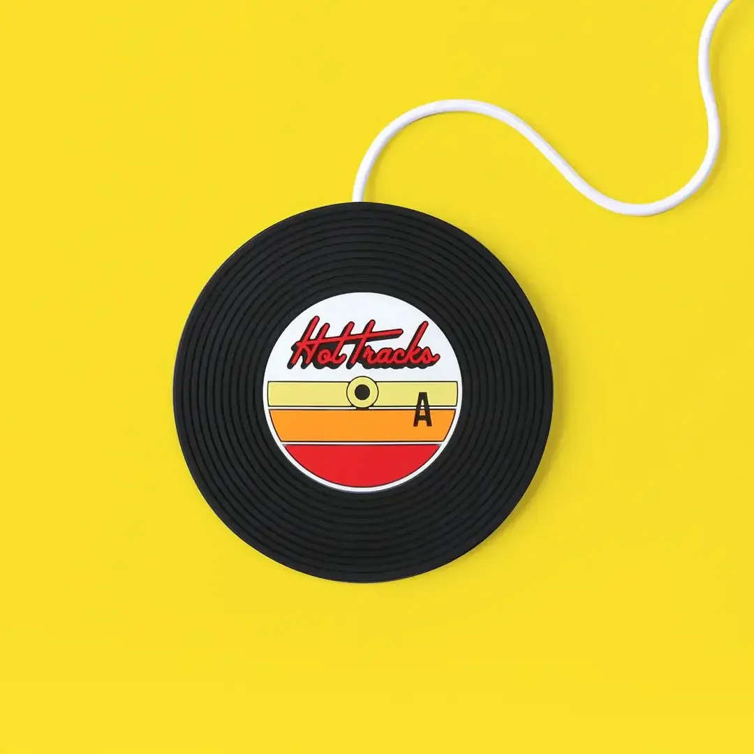 Mustard Hot Tracks muggvärmare vinyl USB