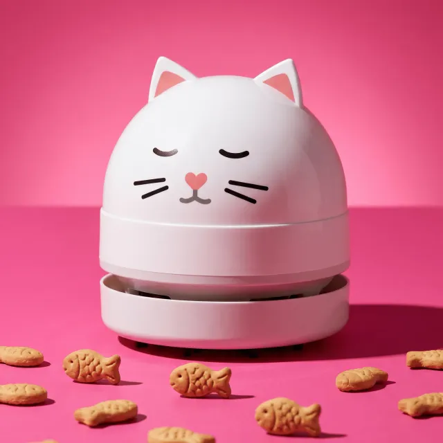 Mustard Cat Vac borddammsugare katt handhållen