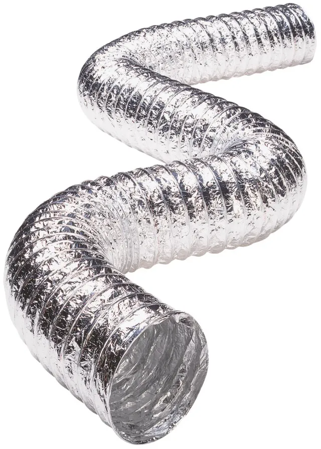 Deflecto ventilationsslang flexibel aluminium 10 cm