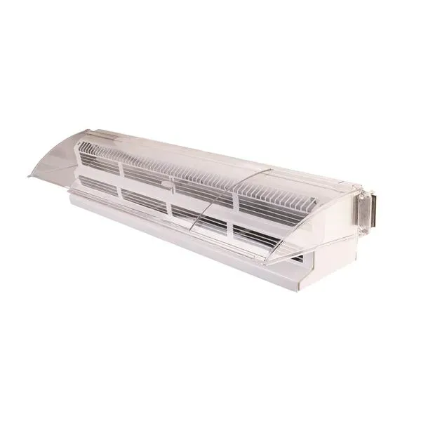 Deflecto luftavledare transparent magnet 38-64 cm bas