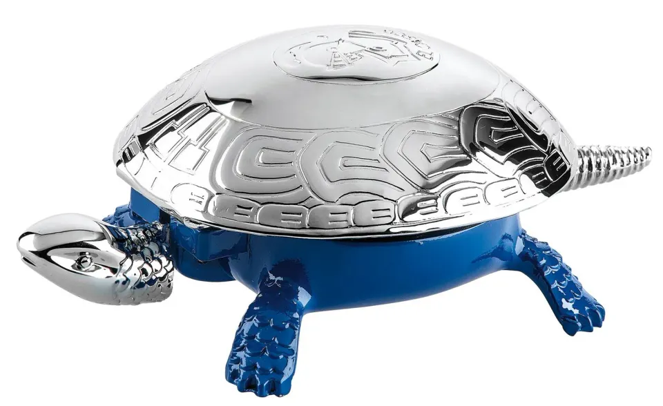 El Casco M-700 bordsklocka sköldpadda blå